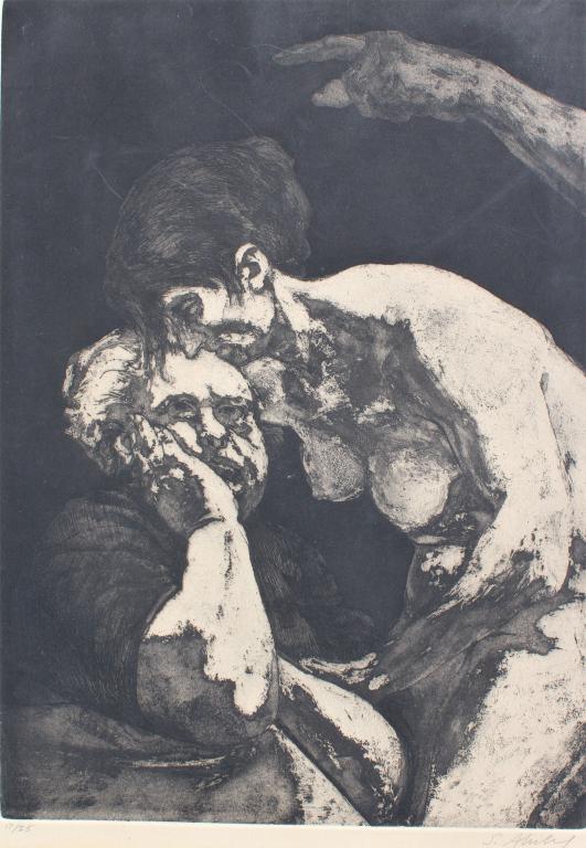 Sigmund Abeles  , etching (1 of 4)