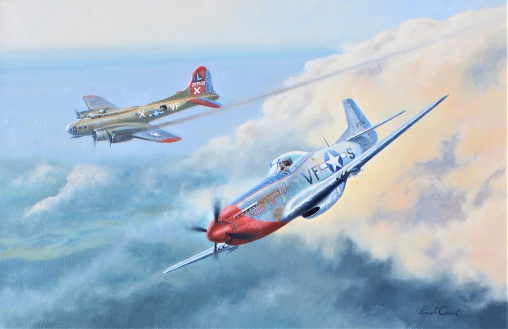 Kenneth Grant,  WWII, AirplnesA P-51D Mustang (1 of 6)