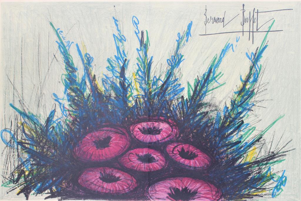Bernard Buffet lithograph on paper (1 of 6)