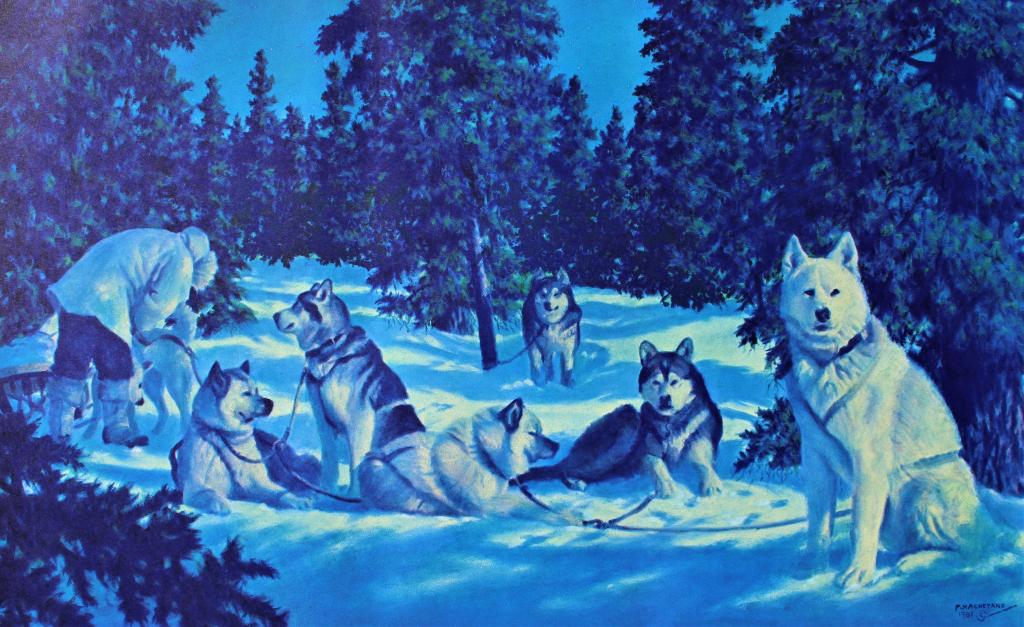 Fred Machetanz (1908-2002 Alaska) (1 of 6)