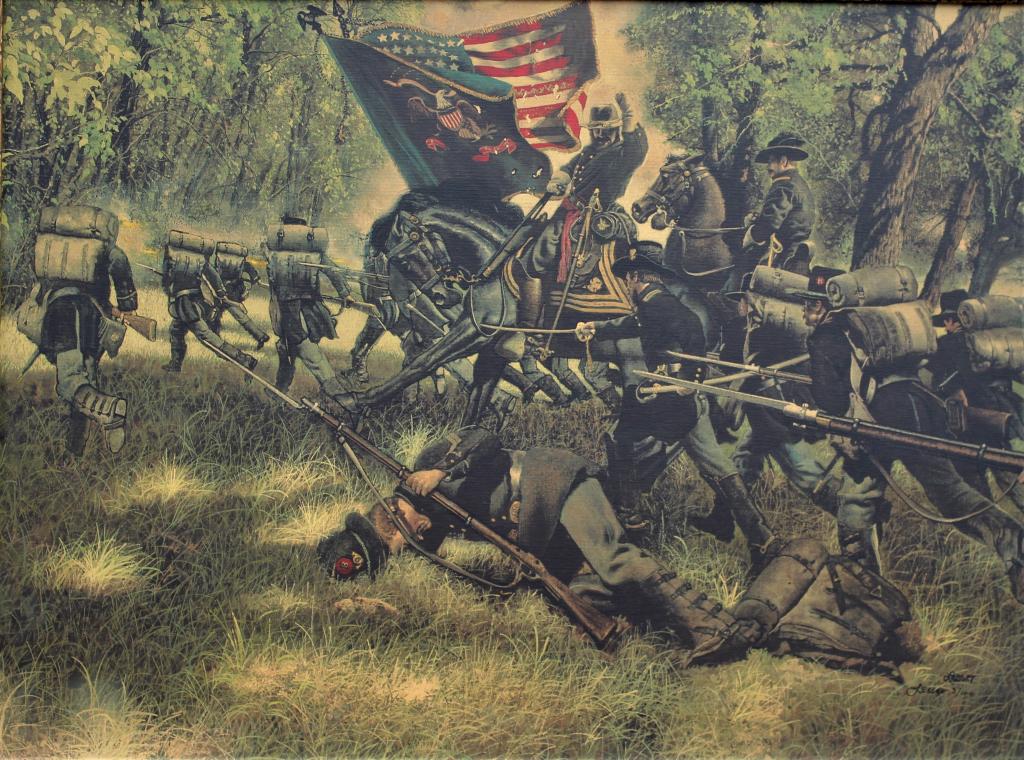 Ron Lesser Civil war battle (1 of 5)