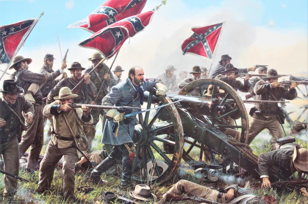Taking Battery A, john Paul Strain, Pickett’s charge (1 of 6)