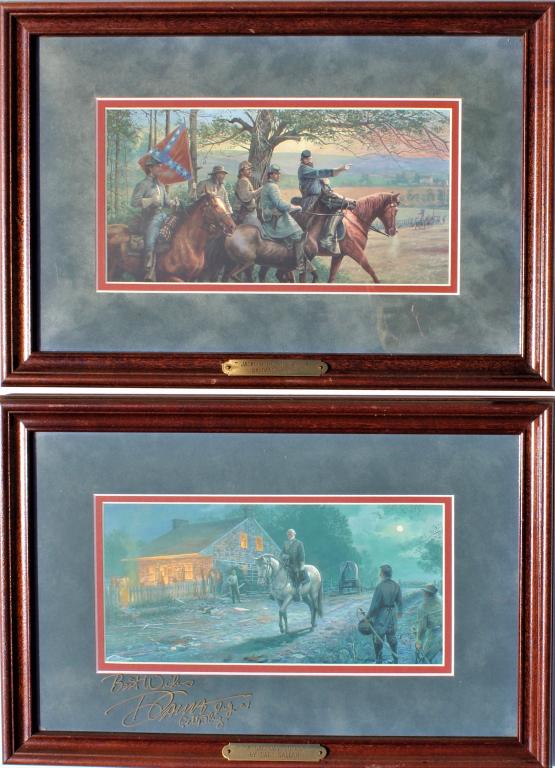 Pair of Civil War paintings (1 of 4)