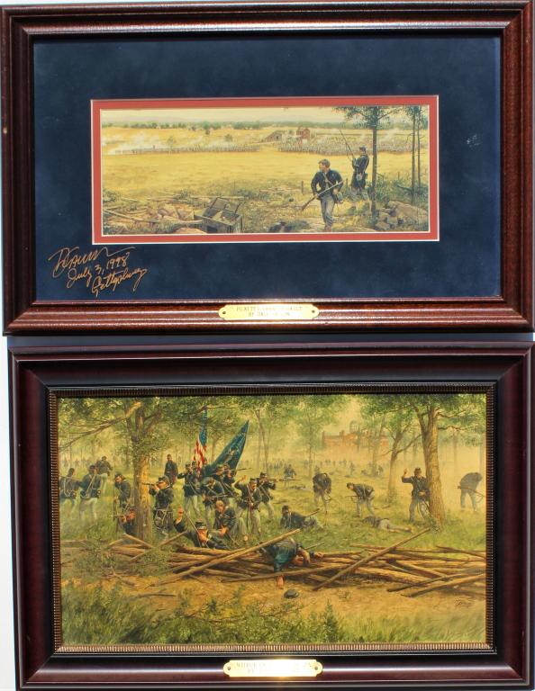 Pair of Civil War paintings (1 of 4)
