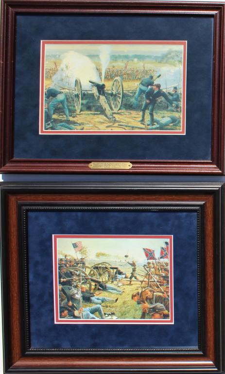 Pair of Civil War paintings (1 of 4)