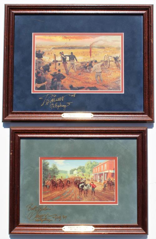 Pair of Civil War paintings (1 of 6)