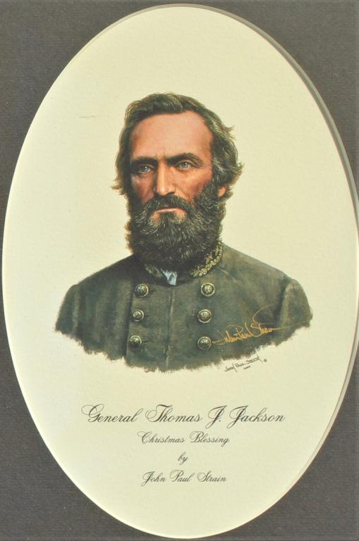 Portrait of General Thomas J Jackson Stonewall"" (1 of 4)