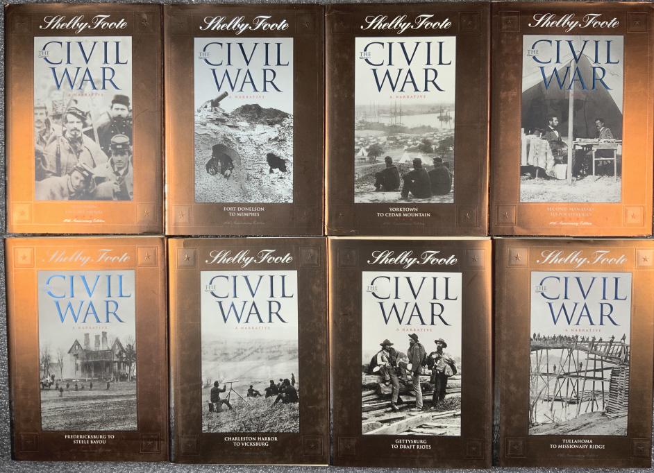 Shelly Foote, The Civil War, Time Life Series (1 of 8)