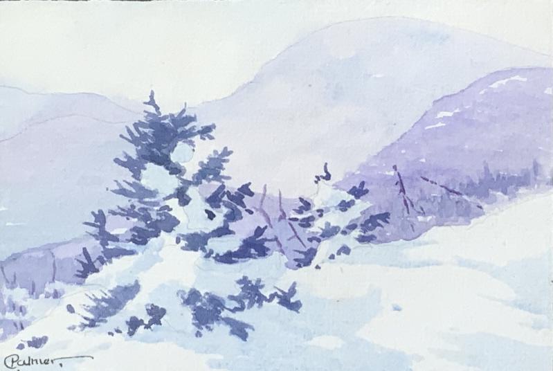 Palmer,"Ski Country", White Mountain Scene (1 of 7)