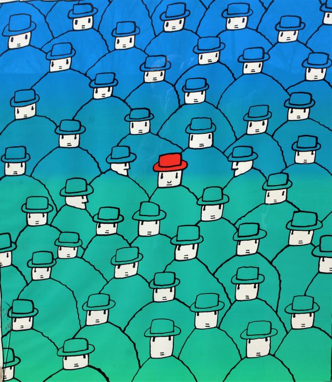 Jean-Michel Folon, (1 of 2)