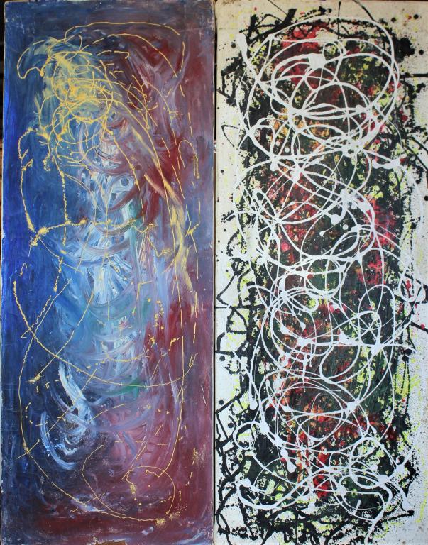 Manner of Jackson Pollock (1 of 5)