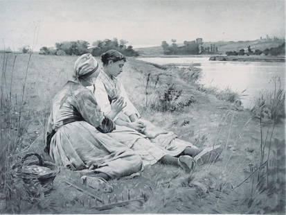 Charles Sprague Pearce: Charles Sprague Pearce. A painter of bucolic landscapes, Herman Hartwich was born in New York City, studied in Munich, Germany from 1881 to 1885, and was also in Paris, where he exhibited at the Paris