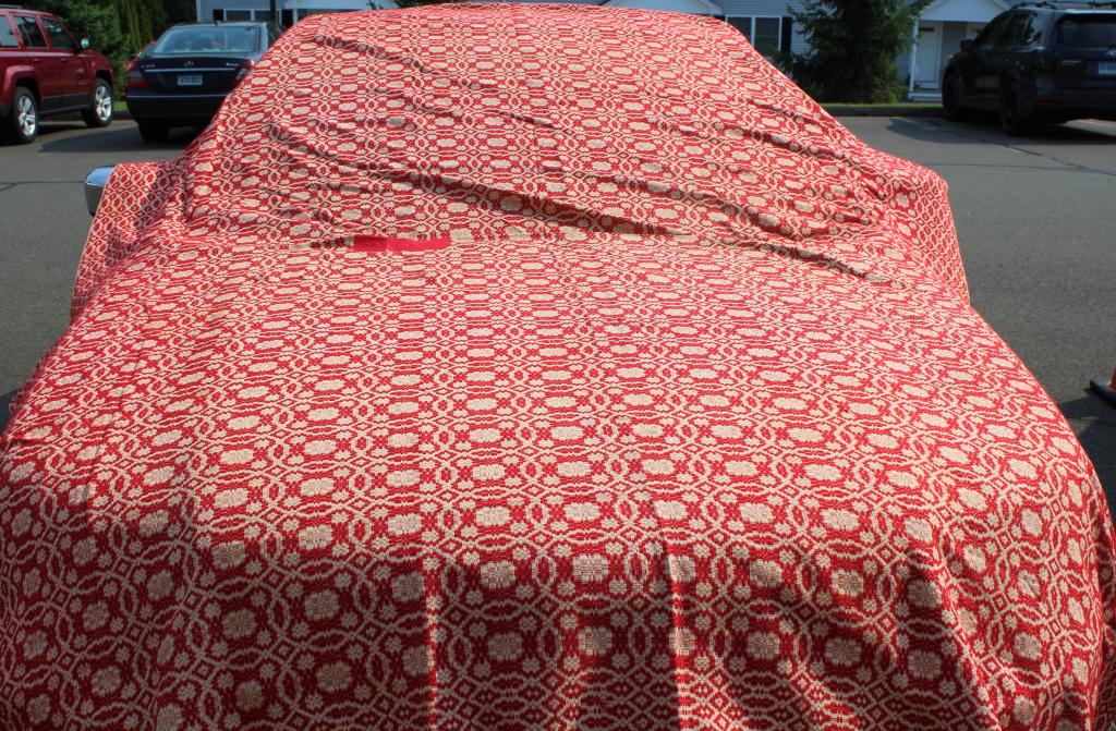 Coverlet with patch (1 of 3)