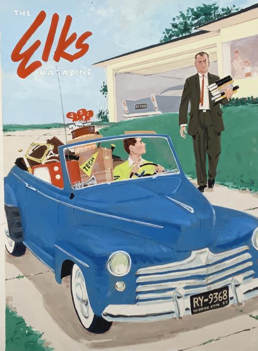 Arthur Cumings , The Elks Magazine cover xxx (1 of 6)