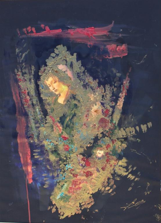 Frances Comas, Double Face, modern, artist French (1 of 6)