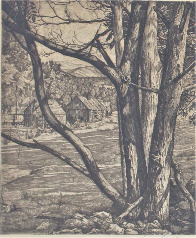 Luigi Lucioni, Tree Rhythym (1953) (1 of 5)