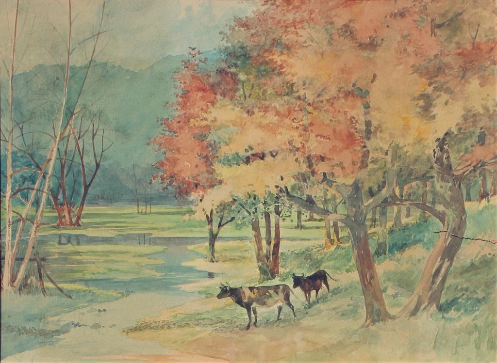 H T Smith, Pennsylvania Academy written on vero (1 of 4)