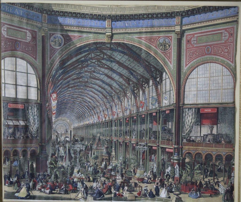 1851 Great Exhibition Crystal Palace (Nicely Framed) (1 of 4)