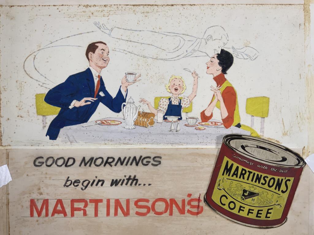 Arthur Cumings, Martinsons Coffee ad (1 of 8)