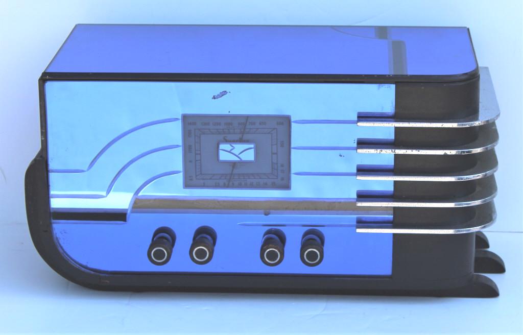 Walter Darwin Teague,  A Spartan 558 Blue Glass (1 of 10)