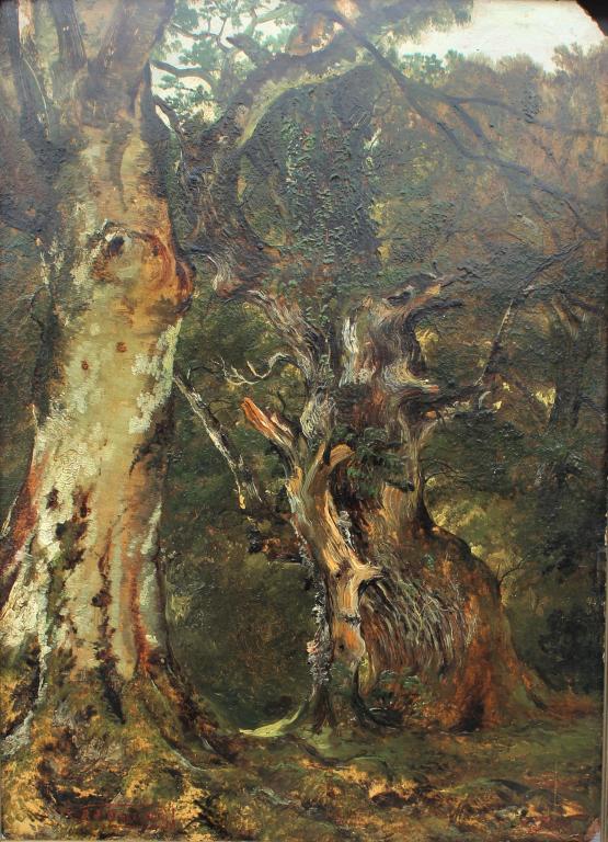 Ralph Albert Blakelock,  Forest interior (1 of 6)