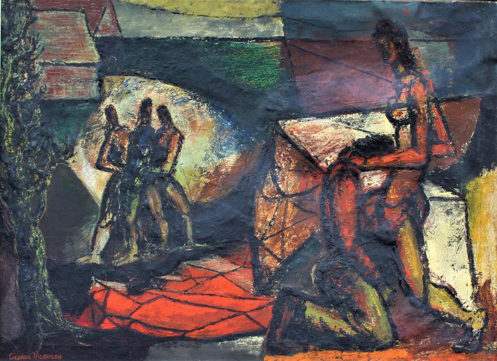 George Morrison, Ojibwe Artist, Modernist, "Subjugation" (1 of 19)