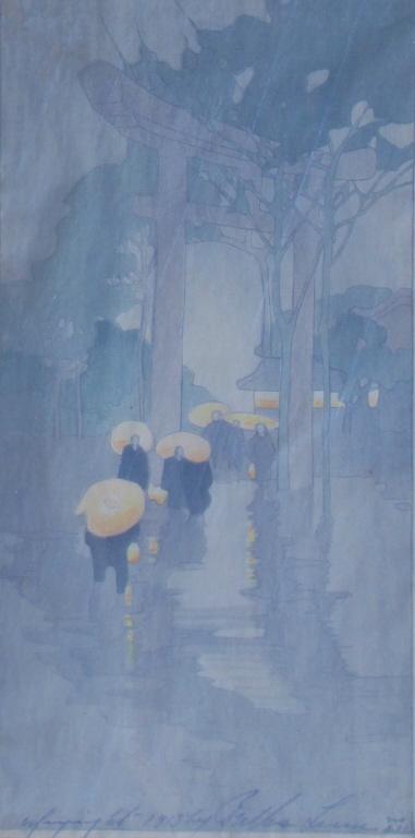 Bertha Boynton Bull Lum,1913, Japanese,Woodblock (1 of 4)