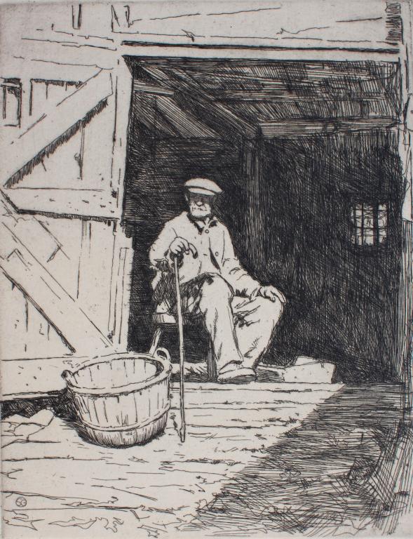 Sears Gallagher, Fish Shack, Monhegan Island (1 of 5)