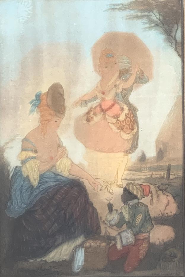 Andre Lambert, , Le Baiser sous Le Parasol (1 of 15)