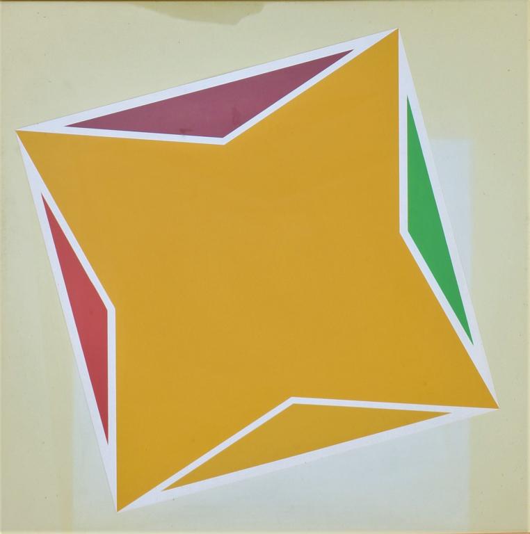Larry Zox (1937 - 2006), Abstract Lithograph (1 of 5)