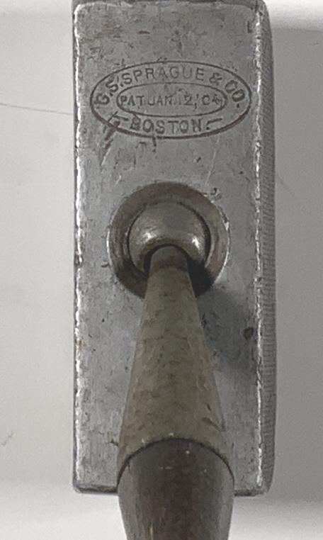 G. S. Sprague & Co. Golf Swivil head  putter, Boston (1 of 4)