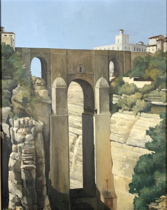 G. L. Slater- Booth, Ronda, Spain, 1964.  Ronda (Spanish pronunciation: ['ronda]) is a  town in the (1 of 8)