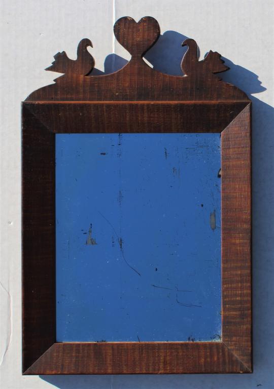 Vintage frame and mirror. . Title: Vintage frame and mirror.  Framed. (1 of 2)