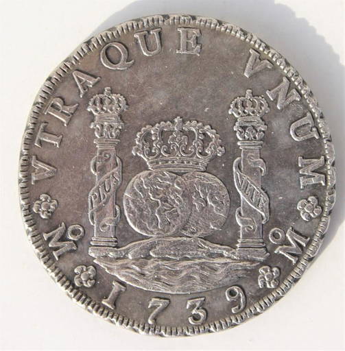 1739 Pillar Dollar (0029) on Feb 26, 2023 Lotus International Auctions, LLC in CT