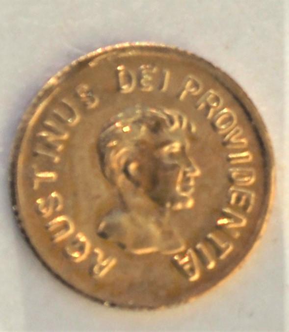 1822-1823 Augustinus DEI Prov Mini (Gold) (1 of 3)