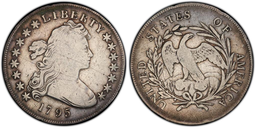 1795 $1 Centered Dr Bust Cert #41584589 USA (Scratch) (1 of 7)