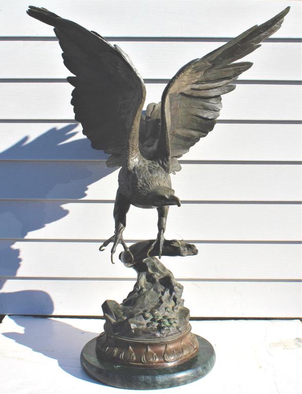Jules Moigniez (French, 1835-1894) BRONZE EAGLE (1 of 7)