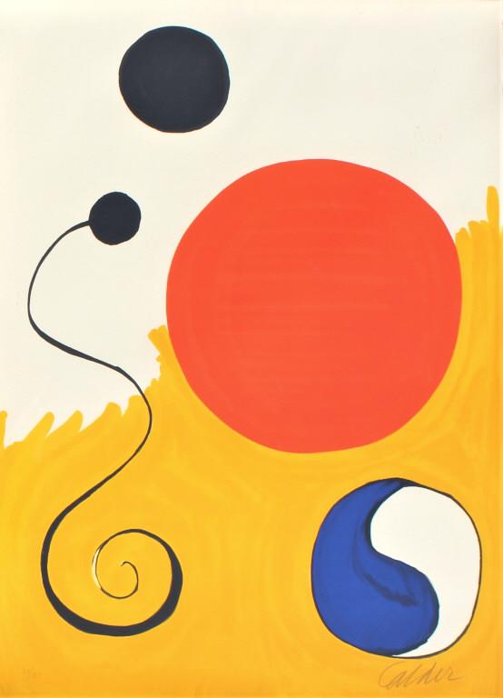 Alexander (sandy) Calder , signed litho. 33/150 (1 of 6)