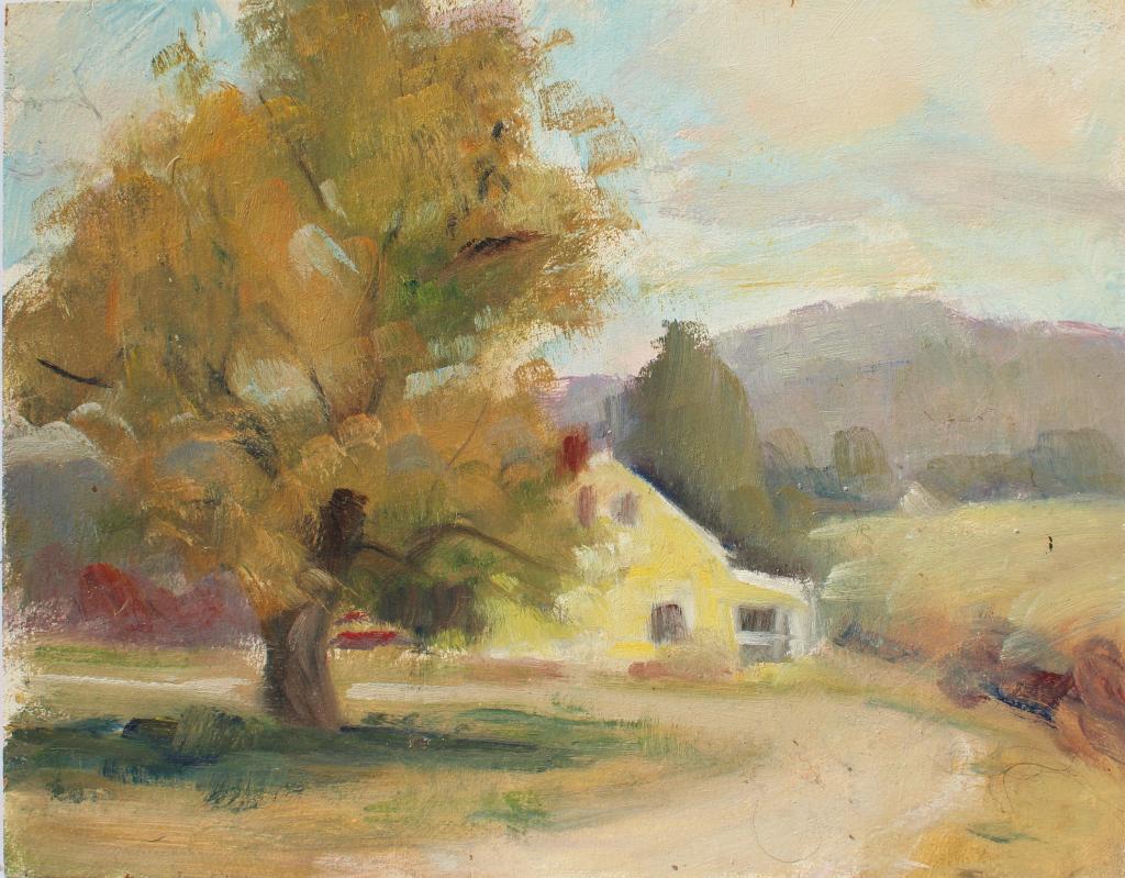 Harry Barton,  Yellow house down the road (1 of 3)