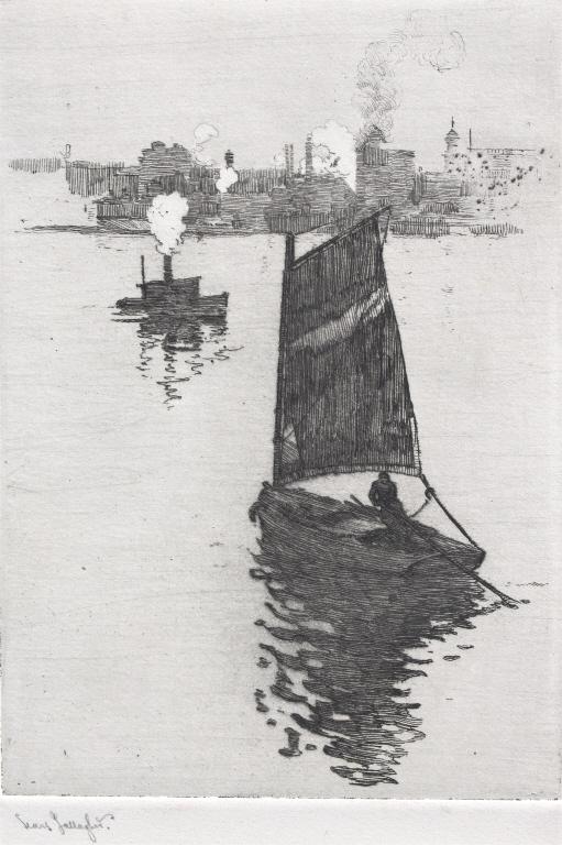 Sears Gallagher, In the Harbor (1 of 4)