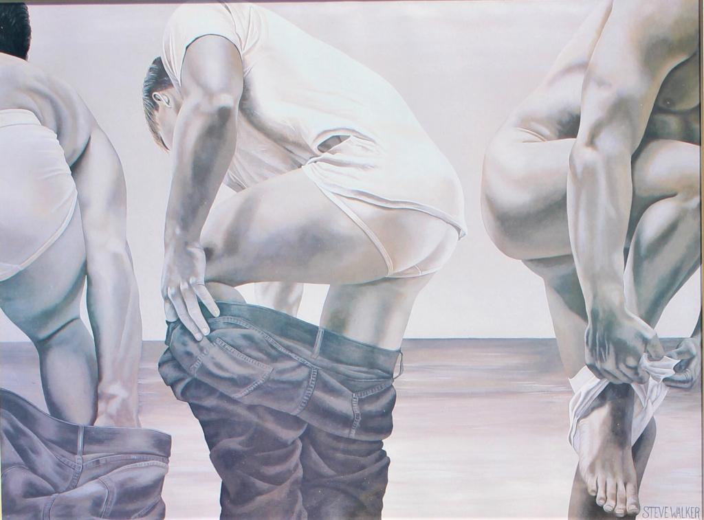 Locker room, print (1 of 4)