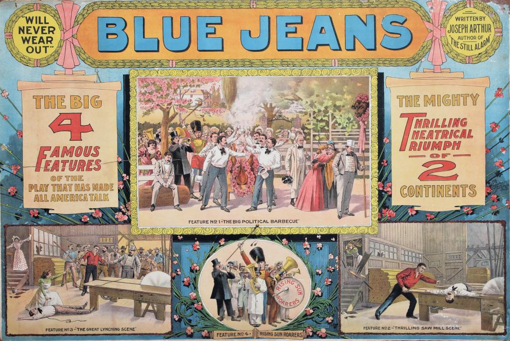 Joseph  Arthur, Vintage Blue Jean poster (1 of 6)