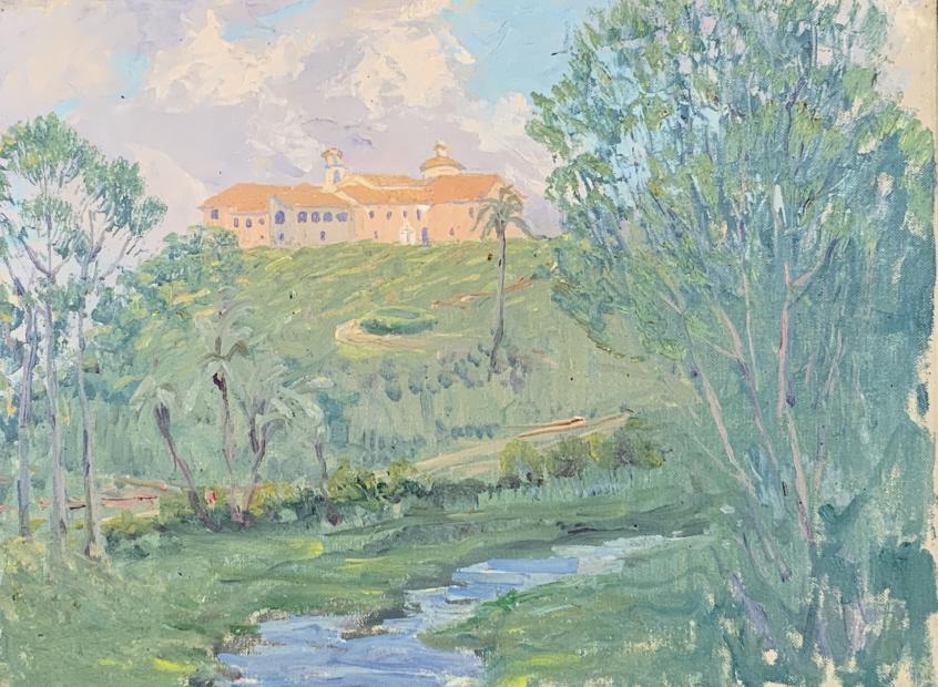 Harry Hoffman, Monastery , Italian Landscape (1 of 7)
