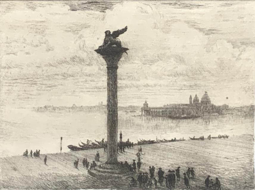 Emanuele BRUGNOLI, Venice, etching (1 of 8)