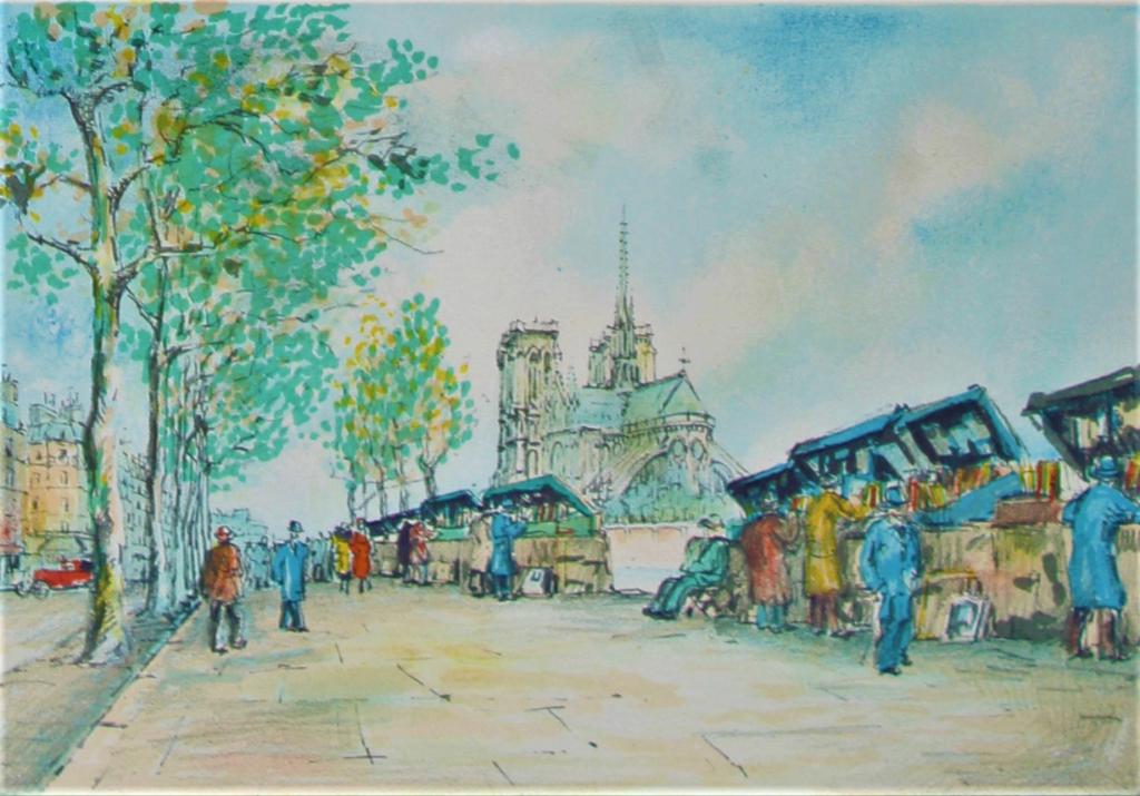 FRANK-WILL, les Bouquinistes of Paris (1 of 5)