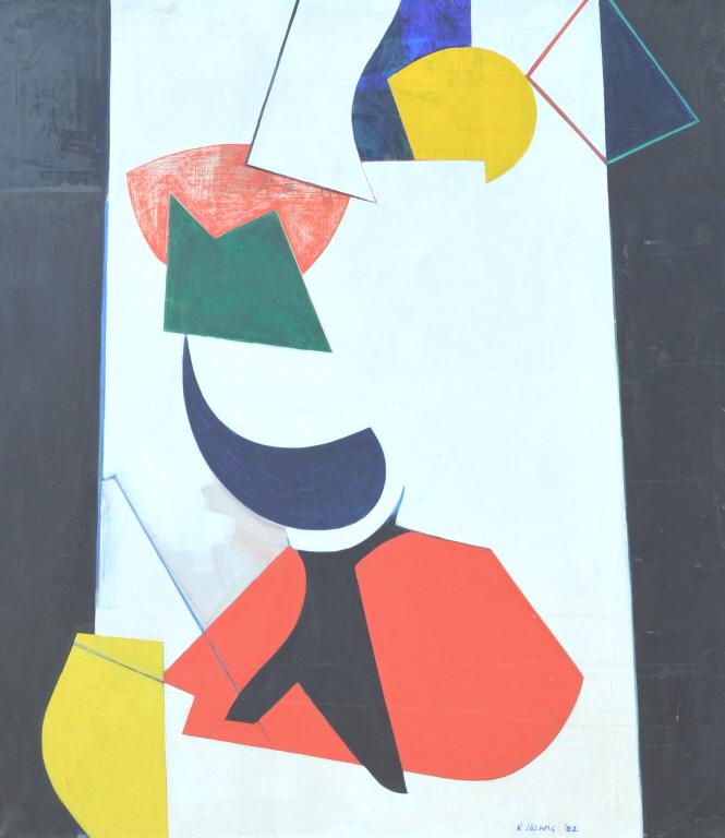 Robert C. Ludwig, Modern Abstract, 1962 (1 of 4)
