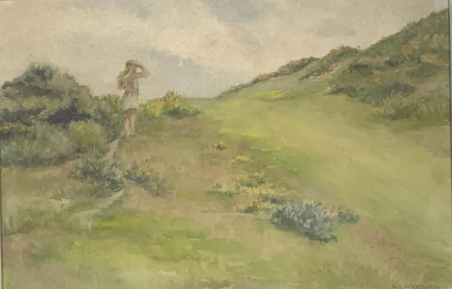 D. E. Webb, Watercolor, dated 1914 (1 of 8)