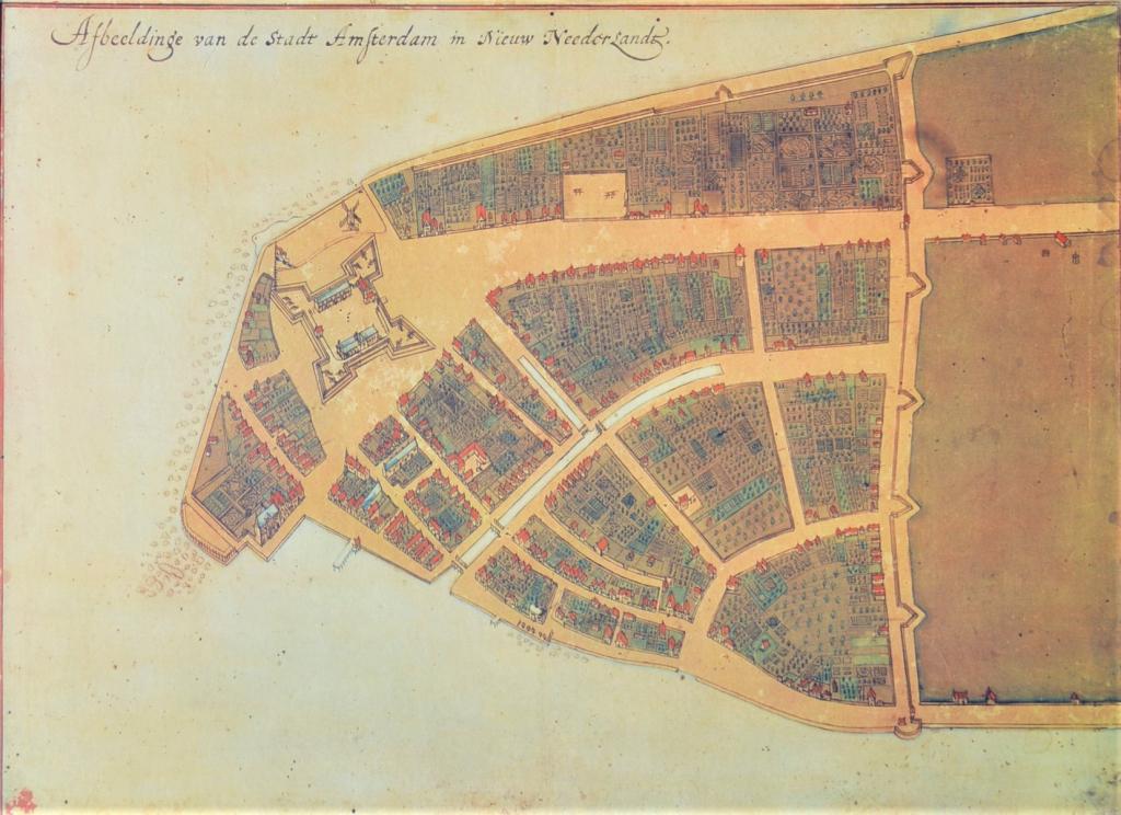 Early Amsterdam Map (1 of 4)
