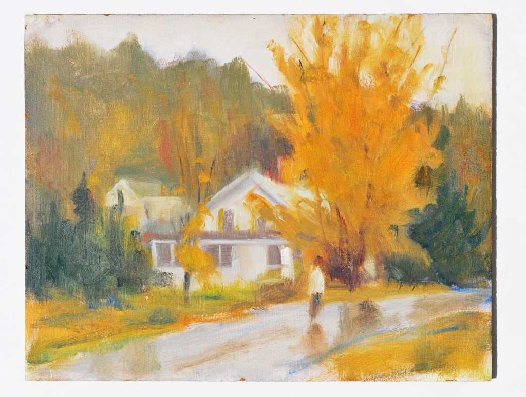 Harry Lang Barton (1908 - 2001): Harry Lang Barton (1908 - 2001). . Medium: Oil on Board. Size: 8 x 10 in. Signature: Estate Stamp. Artist: Harry Lang Barton (1908 - 2001). Unframed.