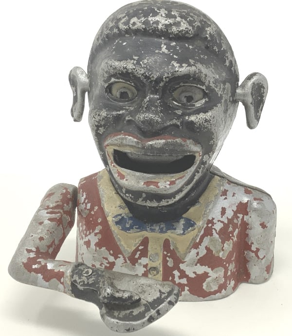 Black man mechanical bank (1 of 5)
